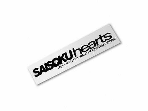 Status Seven International "SAISOKUhearts Verein" Decal