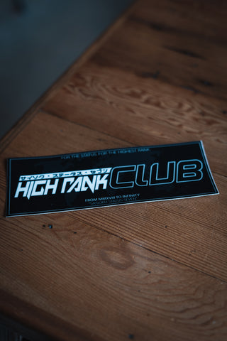 HIGH RANK CLUB Slap Decal