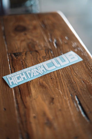 HIGH RANK CLUB Die-Cut Decal